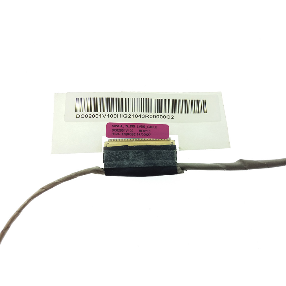 Шлейф для ЖК матрицы Lenovo G500S / G505S / G510S P/N DC02001V100 — изображение 4
