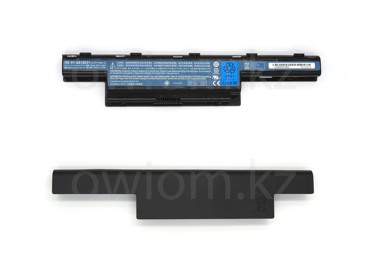 Аккумулятор для ноутбука Acer AC4741 (AS10D31) 10,8 В (совместим с 11,1 В) / 4400 мАч, черный — изображение 2