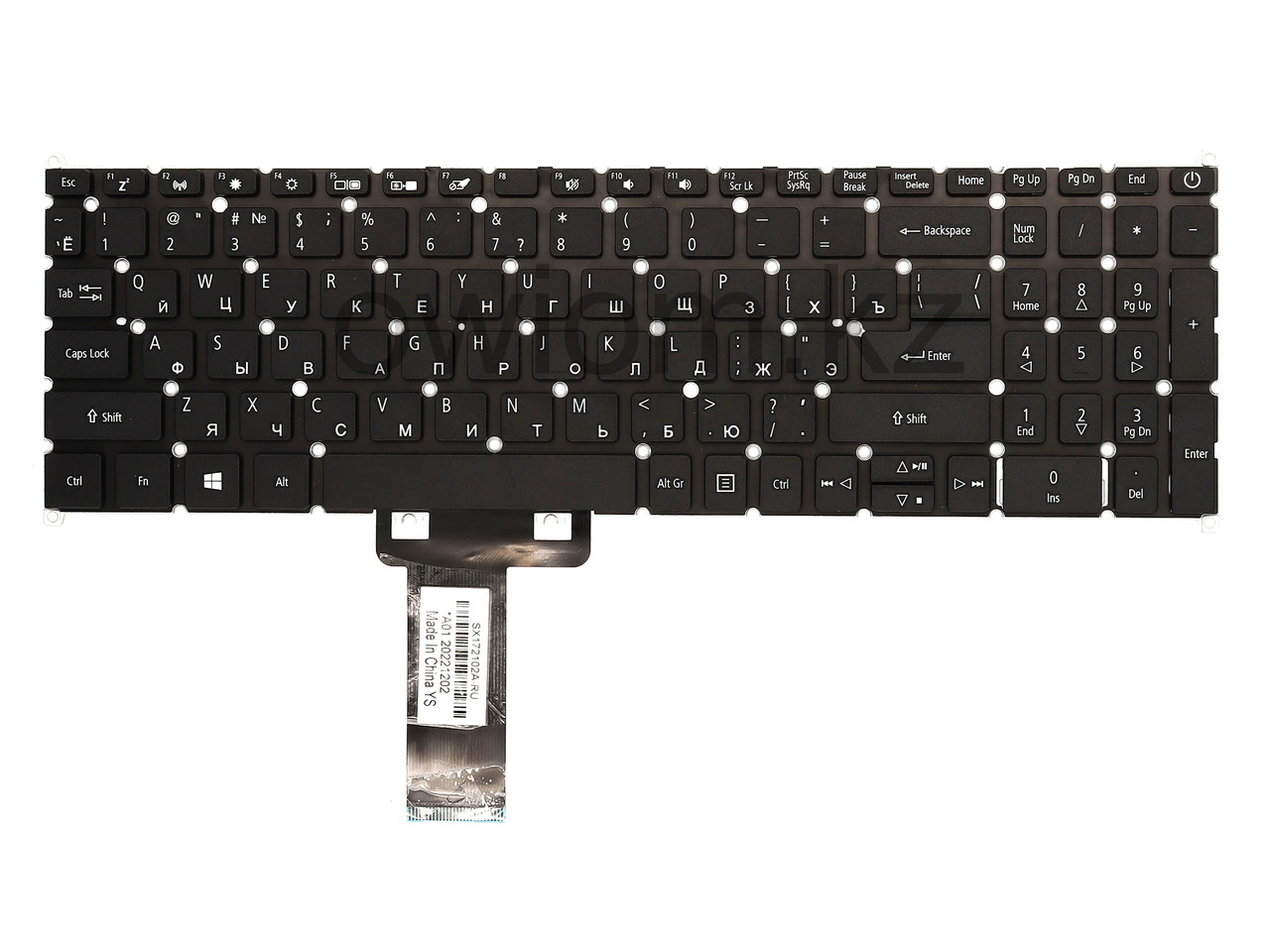 Клавиатура для ноутбука Acer Aspire 7 A715-75, N17C2, A715-74G N19C5, PK132Y22A04