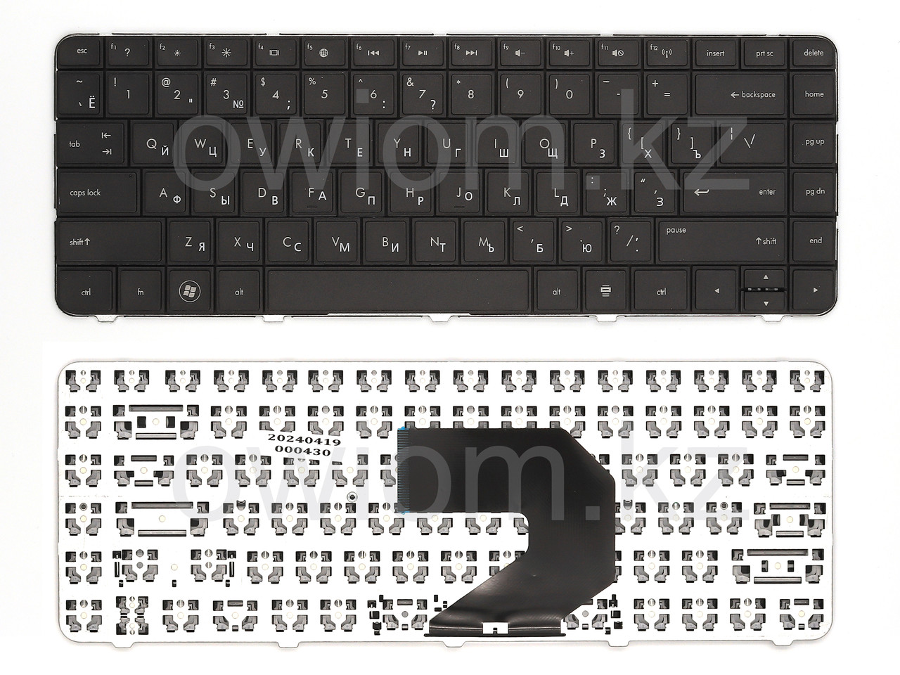 Клавиатура для ноутбука HP Pavilion G4-1000 / G6-1000 / CQ43 / CQ57 / 430 / 630S RU черная