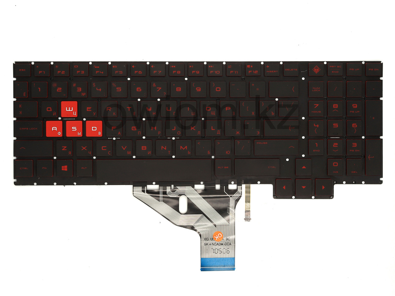 Клавиатура для ноутбука HP Omen 15-ce Compatible P/n: SG-87900-XUA, AEG3AU00110, SN6167BL